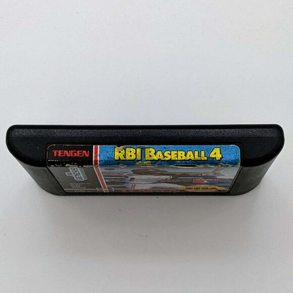 SEGA Genesis Video Game Lot of 2 RBI Baseball 4 and Jeopardy! with Alex Trebek - Picture 10 of 10